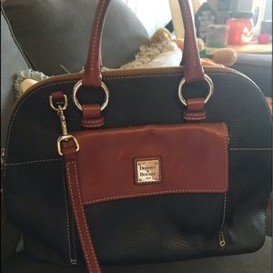 Navy blue Dooney & Bourke Aubrey Bag